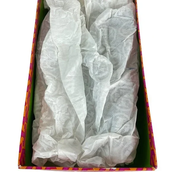 Tory Burch Shoes Womens Sz 6.5 Blk Chandra Loafer Satin + Fabric Lace Flat - Picture 13 of 16